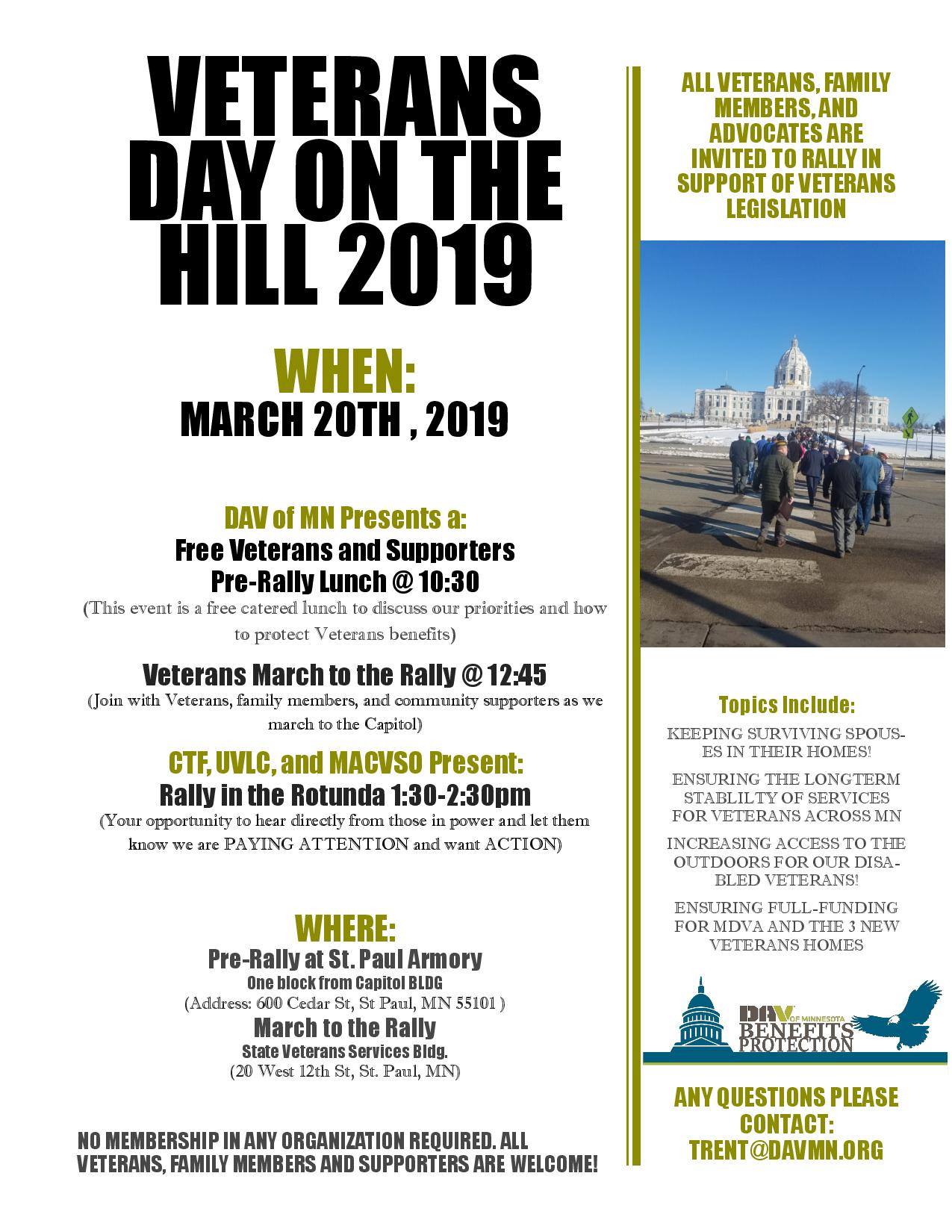 Veterans Day on the Hill 2019 Minnesota Military RadioMinnesota